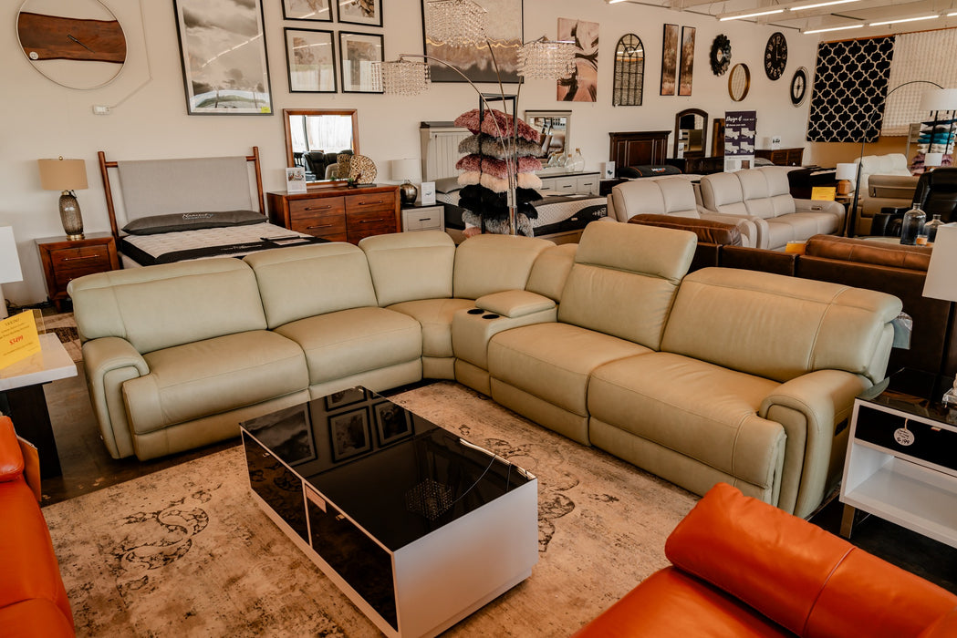 Violino Power Reclining Sectional 6pc